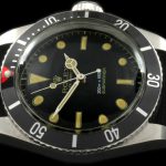 ROLSUB047 – Vintage 50s James Bond Sub 6205 SS/Nato Blk A-2836