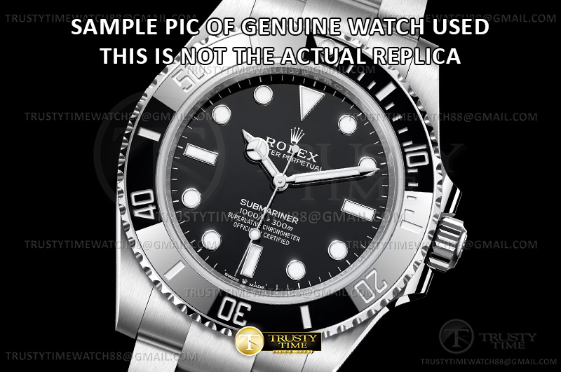 ROLSUB0531 – Submariner 124060LN 41mm SS/SS Blk BPF SP A3230