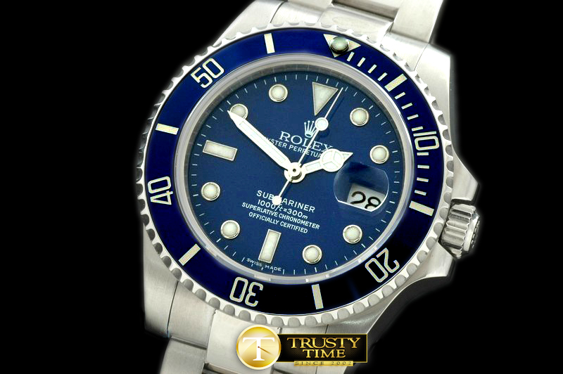 ROLSUB064B – SS 2008 Submariner SS Blue Asia 2836 (1:1)