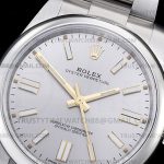ROYP020E – Oyster Pert 41mm 124300 Oys SS/SS Silver KING K3230