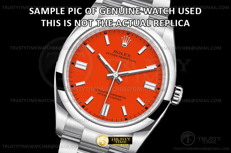 ROYP063F – Oyster Pert 36mm 126000 SS/SS Red BPF SP A3230