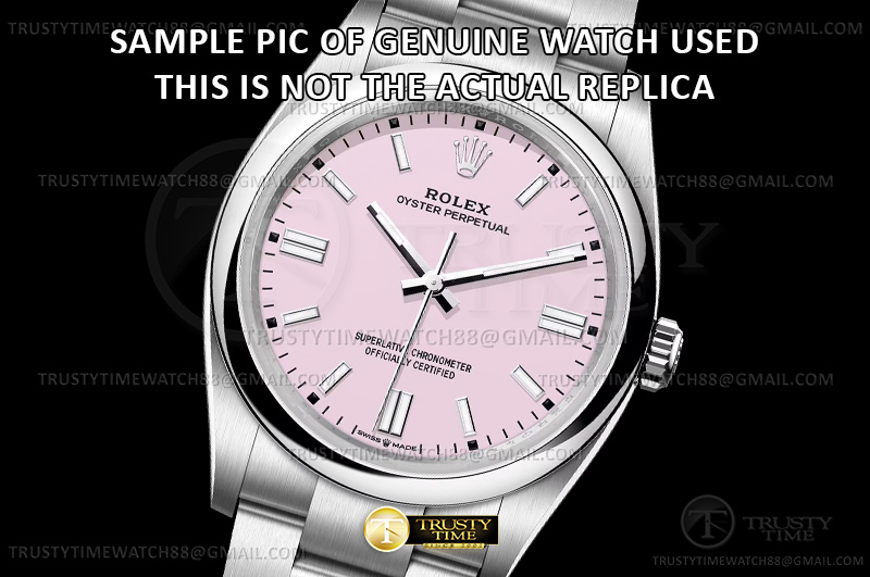 ROYP063H – Oyster Pert 36mm 126000 SS/SS Pink BPF SP A3230