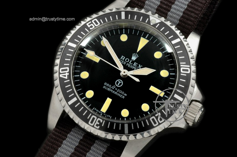 RVIN023A – Vintage Military Submariner Asia Eta 2836