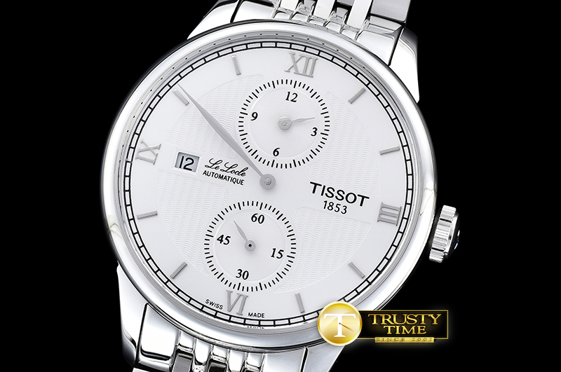 TIS002A – Le Locle Régulateur SS/SS White Asia 2825-2