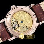VC0102E – Patrimony Tourbillon RG/LE Brown Asia 21J Faux Tourb