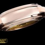 VC0102E – Patrimony Tourbillon RG/LE Brown Asia 21J Faux Tourb